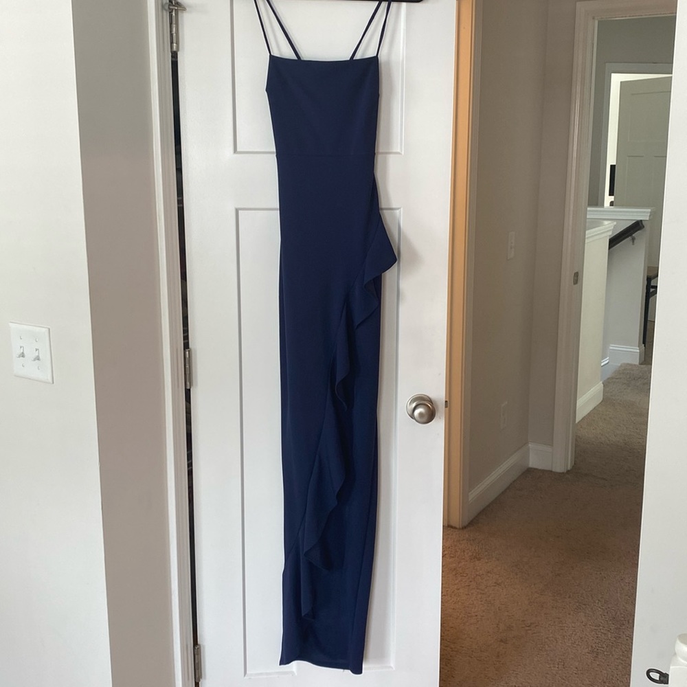 Windsor Navy Blue Formal Dress. Size Small.